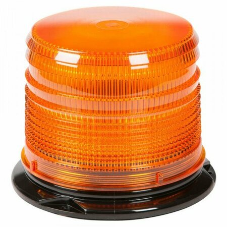 GROTE Emergency Lighting, Amber, Led Beacon S.A.E. Class I 12 To 24 V Low Lens 78033